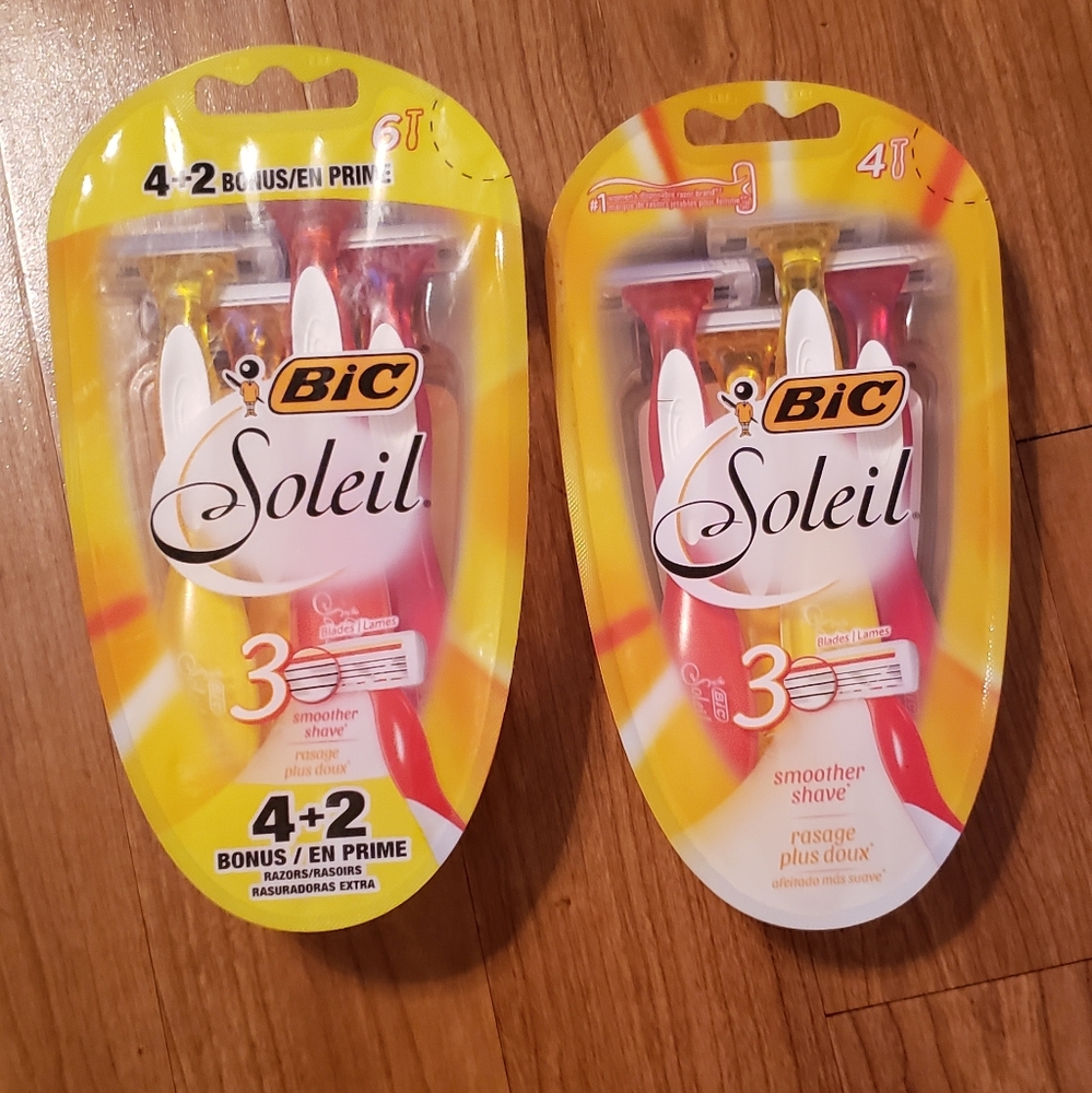 2 bic Soleil blades